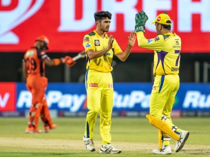 IPL 2022 Chennai Super Kings won 13 runs capt ms dhoni Mahi Magic Rajasthan Mukesh Choudhary 4 wickets | IPL 2022: कप्तान बनते ही माही मैजिक, राजस्थान के मुकेश का 'चौका', चेन्नई सुपर किंग्स ने सनराइजर्स हैदराबाद को 13 रन से हराया