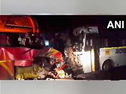 maharashtra Road Accident 6 people have died in a collision between two buses in Buldana | Road Accident: महाराष्ट्र के बुलडाणा में दो बसों की आमने-सामने टक्कर में 6 लोगों की मौत, 21 घायल
