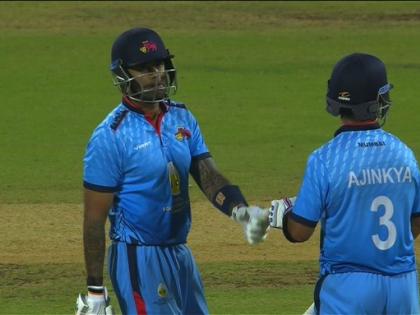 Mumbai vs Madhya Pradesh Syed Mushtaq Ali Trophy live Mumbai won 5 wkts Champion in 2022 and 2024 Suryakumar 35 balls, 48 ​​runs, 4 fours and 3 sixes | Syed Mushtaq Ali Trophy Final: 2022 और 2024 में चैंपियन?, मुंबई विजेता, सूर्यकुमार यादव की शानदार पारी, 35 बॉल, 48 रन, 4 चौके और 3 छक्के