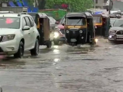 Weather report: Heavy rain overnight in Mumbai, waterlogging in some areas; Meteorological Department issued alert | मुंबई में रातभर भारी बारिश, कुछ इलाकों में जलभराव; मौसम विभाग ने जारी किया अलर्ट