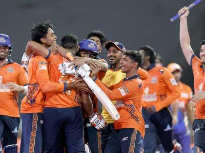 Mumbai T20 League final 2025 Shreyas Iyer's SoBo Mumbai Falcons lose SMF 157 MSCMR 158 Mumbai South Central Maratha Royals won 5 wkts | Mumbai T20 League final 2025: फिर ट्रॉफी से दूर रहे श्रेयस अय्यर?, आईपीएल के बाद टी20 मुंबई लीग का खिताब भी नसीब नहीं!, जानें प्लेयर ऑफ द मैच और सीरीज कौन