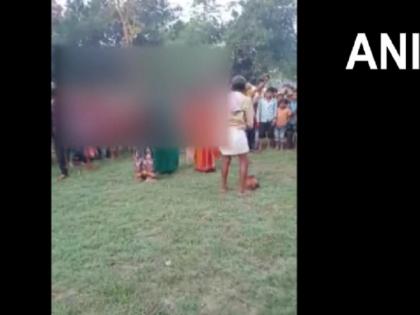 Bihar: Muzaffarpur 3 women being beaten up and being paraded half naked video goes viral | बिहार के मुजफ्फरपुर की शर्मनाक घटना, डायन का आरोप लगाकर तीन महिलाओं के बाल काटे, खिलाया मल