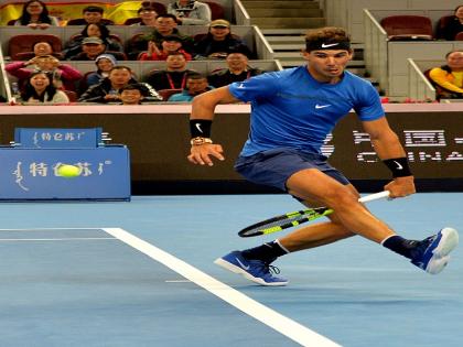 Nadal powers to first round win at Australian Open | ऑस्ट्रेलियन ओपन: दूसरे दौर में पहुंचे राफेल नडाल, एस्ट्रेला बुर्गोस को दी मात