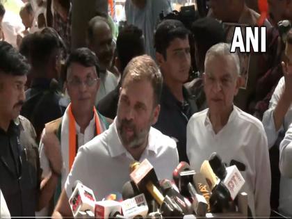 Karnataka Polls Results: 'Market of hatred closed, shop of love opened' said Rahul Gandhi after Karnataka victory | Karnataka Polls Results:'नफरत का बाजार बंद हुआ, मोहब्बत की दुकान खुली' कर्नाटक जीत के बाद बोले राहुल गांधी