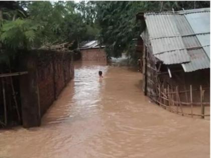 Two people died in floods due to continuous rains in Nagaland | नगालैंड में लगातार वर्षा से आई बाढ़ में दो व्यक्तियों की मौत, 13 गांव हुए जलमग्न