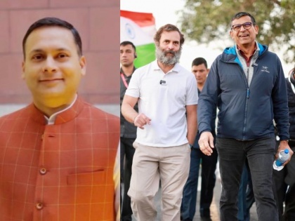 BJP mocks Raghuram Rajan for joining 'Bharat Jodo Yatra', Congress retaliates, says wife Srinivas, "Nagpuri nichud gaye, get well soon" | भाजपा ने रघुराम राजन के 'भारत जोड़ो यात्रा' में शामिल होने पर किया व्यंग्य, पलटवार में कांग्रेस ने बीवी श्रीनिवास ने कहा, "निचुड़ गये नागपुरी संतरे, गेट वेल सून"