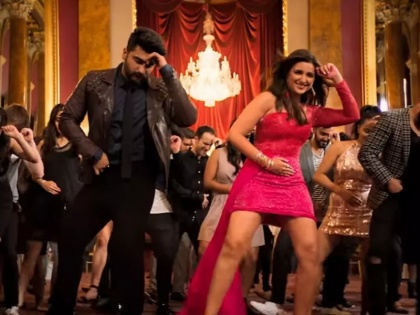 Namaste England song Bhare Bazaar out, starring arjun kapoor and Parineeti chopra | नमस्ते इंग्लैंड का पार्टी सॉन्ग 'भरे बाजार' हुआ रिलीज, सुनकर थिरक पड़ेंगे कदम