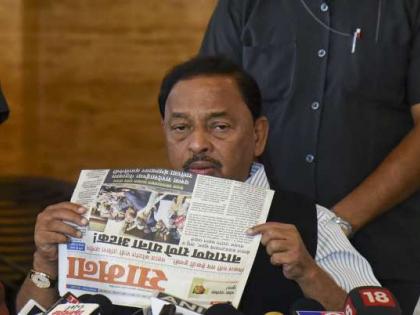 Shiv Sena enjoys power so they arrested me Narayan Rane on his 'Slap Uddhav' remark | मैं काफी चीजें जानता हूं, मुझे पता है कि किसने अपने भाई की पत्नी पर तेजाब फेंकने के लिए कहा, नारायण राणे ने शिवसेना को दी धमकी