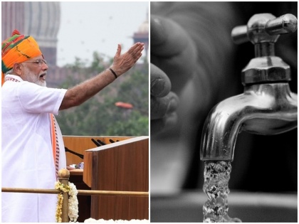 India Independence Day 2019: PM Narendra Modi announces every house will have tap water till 2024 | हर घर में नल के जरिये पहुंचाएंगे पानी, खर्च किए जाएंगे साढ़े तीन लाख करोड़ रुपये: पीएम नरेंद्र मोदी