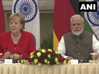 PM Modi After meeting Angela Merkel: India-Germany will increase cooperation to counter terrorism | एंजेला मर्केल से बातचीत के बाद पीएम मोदी ने कहा- आतंकवाद से मुकाबले के लिए भारत-जर्मनी सहयोग बढ़ाएंगे