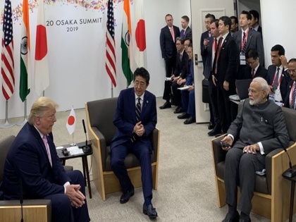 PM Modi Trilateral Meeting with Donald Trump and Shinzo Abe in G20 summit | पीएम मोदी ने डोनाल्ड ट्रम्प और शिंजो आबे के साथ की त्रिपक्षीय बैठक, इन मुद्दों पर किया गया फोकस