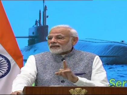 PM Narendra Modi on INS Arihant returned from its first deterrence patrol | INS अरिहंत ने पूरी की अपनी पहली गश्त, PM मोदी ने परमाणु ब्लैकमेल में शामिल लोगों को दिया ये जवाब PM Narendra Modi on INS Arihant returned from its first deterrence patrol | INS अरिहंत ने पूरी की अपनी पहली गश्त, PM मोदी ने परमाणु ब्लैकमेल में शामिल लोगों को दिया ये जवाब
