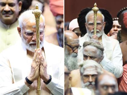 सेंगोल की स्थापना के साथ प्रधानमंत्री नरेन्द्र मोदी ने किया नए संसद भवन का उद्घाटन, देखें तस्वीरें