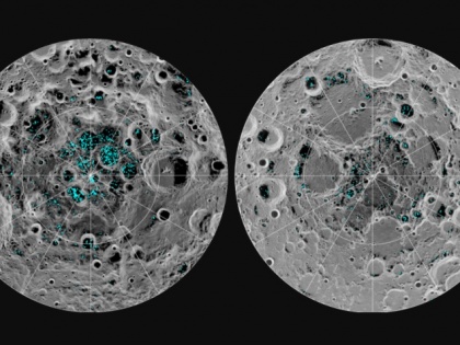 NASA confirms chandrayaan-1 find presence of ice on moon | चंद्रयान ने खोजा चांद पर बर्फ, नासा ने तस्वीर साझा कर की पुष्टि