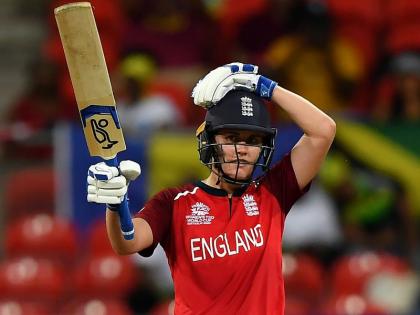 england women beat west Indies women by 46 runs to reach in semi final | Women's T20 WC: नताली स्किवर ने 6 चौके की मदद से बनाए 57 रन, वेस्टइंडीज को हराकर सेमीफाइनल में पहुंची इंग्लैंड की टीम