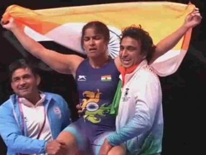 Navjot Kaur wins gold in Asian Wrestling Championships, Sakshi Malik wins bronze | नवजोत कौर ने एशियन रेसलिंग चैंपियनशिप में गोल्ड जीत रचा इतिहास, साक्षी मलिक ने जीता ब्रॉन्ज Navjot Kaur wins gold in Asian Wrestling Championships, Sakshi Malik wins bronze | नवजोत कौर ने एशियन रेसलिंग चैंपियनशिप में गोल्ड जीत रचा इतिहास, साक्षी मलिक ने जीता ब्रॉन्ज