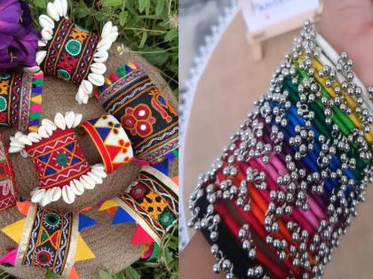 Shardiya Navratri 2025: नवरात्रि पर हाथों पर सजाए ये रंग-बिरंगी चूड़ियां, ट्रेंडी होने के साथ दिखेंगी खूबसूरत