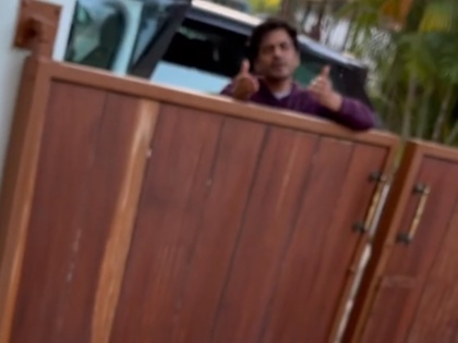 Nawazuddin Siddiqui wife Aaliya shares video of argument with actor standing at bungalow gate | 'कोई इंसान इतना नीचे कैसे गिर सकता है..अपने बच्चे को भी निशाना बना रहा', गेट पर खड़े नवाजुद्दीन से बहत का पत्नी आलिया ने शेयर किया वीडियो