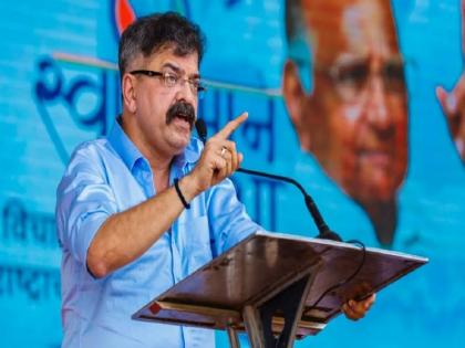 "You have broken the dignity during the consecration of Shri Ram, only the houses of the poor are burnt in hatred" NCP leader Jitendra Awhad cornered Shinde government on Mira Road tension | "आपने श्रीराम की प्राण प्रतिष्ठा के दौरान मर्यादा तोड़ी है, नफरत में सिर्फ गरीबों के घर जलते हैं" एनसीपी नेता जितेंद्र आव्हाड ने मीरा रोड तनाव पर घेरा शिंदे सरकार को