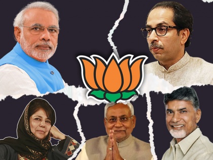 lok sabha election nda broken amit shah strategy bjp nitish kumar shivsena tdp pdp | BJP धीरे-धीरे तोड़ रही है मजबूत NDA की कमर, लोकसभा चुनाव- 2019 जीतने के लिए 'चाणक्य' की है नई रणनीति?  