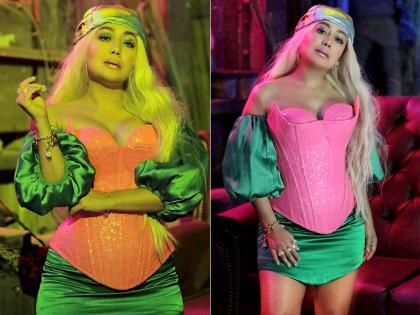 Neha Kakkar styles white wig in latest song, pics go viral