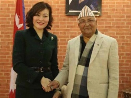 China's statement came for the first time on the meeting of Nepal's PM KP Oli and Chinese Ambassador Hou Yankee, know what said | नेपाल के पीएम केपी ओली व चीन की राजदूत होउ यांकी के मुलाकात पर पहली बार आया चीन का बयान, जानें क्या कहा