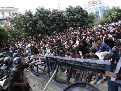 Nepal Protests: Indian Embassy Issues Helpline As Kathmandu Descends Into Chaos; Air India, IndiGo Suspend Flights | Nepal Protests: भारतीय दूतावास ने हेल्पलाइन नंबर जारी किया, एयर इंडिया, इंडिगो ने की उड़ानें रद्द Nepal Protests: Indian Embassy Issues Helpline As Kathmandu Descends Into Chaos; Air India, IndiGo Suspend Flights | Nepal Protests: भारतीय दूतावास ने हेल्पलाइन नंबर जारी किया, एयर इंडिया, इंडिगो ने की उड़ानें रद्द