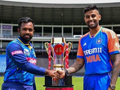 SL vs IND, 1st T20I live update Suryakumar Yadav 26 balls 58 runs 8 fours 2 sixes Charith Asalanka 2 balls 0 runs Gautam Gambhir Sanath Jayasuriya coaching debut | SL vs IND, 1st T20I live update: दो युवा कप्तान, एक ने 26 गेंद खेल 58 रन की ताबड़तोड़ पारी खेली और दूसरा 2 गेंद और 0 पर आउट
