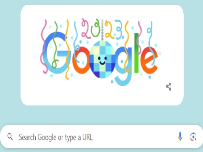 Happy New Year 2024 Google said goodbye to the year 2023 in this way, made a special doodle on the eve of New Year | Happy New Year 2024: गूगल ने कुछ इस अंदाज में साल 2023 को किया अलविदा, नववर्ष की पूर्व संध्या पर बनाया खास डूडल