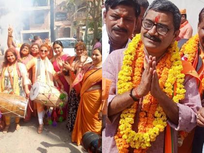 UP Election Result 2022: Neelkanth Tiwari wins Varanasi city southern seat, BJP wins all 8 seats in Varanasi | मोदी के गढ़ में भाजपा के नीलकंठ ने तगड़ी टक्कर में सपा के महंत को दी शिकस्त, 33 सालों से शहर दक्षिणी में खिलता आ रहा है कमल