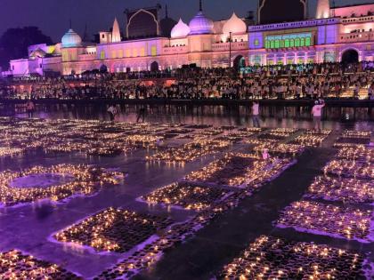 watch Ninth Deepotsav-2025 Lord Shri Ram's city, Ayodhya 2-8 million devotees at 56 ghats Preparations set world record see video | नौवां दीपोत्सव-2025ः 56 घाट पर 28 लाख दीप?, विश्व कीर्तिमान रचने की तैयारी watch Ninth Deepotsav-2025 Lord Shri Ram's city, Ayodhya 2-8 million devotees at 56 ghats Preparations set world record see video | नौवां दीपोत्सव-2025ः 56 घाट पर 28 लाख दीप?, विश्व कीर्तिमान रचने की तैयारी