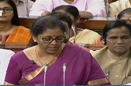 Budget 2019: Nirmala sitharaman says under modi government indian economy became 2.7 trillion dollar economy | Budget 2019: सीतारमण ने कांग्रेस पर कसा 1 ट्रिलियन इकॉनमी का तंज, पहले 55 साल लगे थे, मोदी सरकार ने 5 साल में कर दिखाया