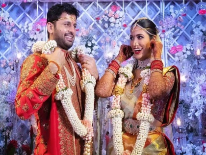 Telugu Actor Nithiin Gets Married to Shalini in Traditional South Indian Wedding Ceremony | साउथ स्टार नितिन ने लॉन्ग टाइम गर्लफ्रेंड शालिनी कंडुकुरी से रचाई शादी, सोशल मीडिया पर तस्वीरें वायरल