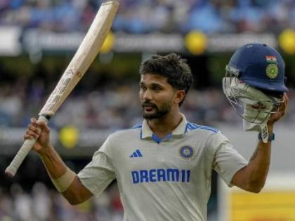 Nitish Kumar Reddy India vs Australia Test century hitting straight drive off Scott Boland bowler said Nitish Reddy every shot | Nitish Kumar Reddy India vs Australia: स्कॉट बोलैंड की गेंद पर स्ट्रेट ड्राइव लगाकर टेस्ट शतक?, बॉलर ने कहा, नीतिश रेड्डी के पास हर शॉट