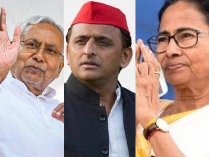 Nitish Kumar to meet Mamata Banerjee Akhilesh Yadav today | विपक्ष को एकजुट करने में जुटे नीतीश कुमार, आज ममता बनर्जी और अखिलेश यादव से कर सकते हैं मुलाकात