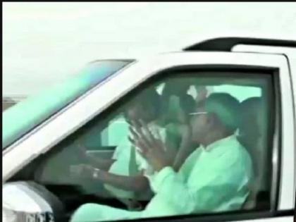 Bihar Chief Minister Nitish Kumar violates traffic rules, BJP targets | बिहार के मुख्यमंत्री नीतीश कुमार ने किया ट्रैफिक नियमों का उल्लंघन, भाजपा ने साधा निशाना