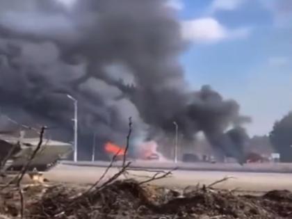 Ukraine Russia War Many Russian news websites hacked moscow army bombed Ukraine city Kharkiv | Ukraine Russia War: रूस की कई समाचार वेबसाइट हैक, रूसी सेना ने यूक्रेन के दूसरे सबसे बड़े शहर खारकीव पर की बमबारी Ukraine Russia War Many Russian news websites hacked moscow army bombed Ukraine city Kharkiv | Ukraine Russia War: रूस की कई समाचार वेबसाइट हैक, रूसी सेना ने यूक्रेन के दूसरे सबसे बड़े शहर खारकीव पर की बमबारी