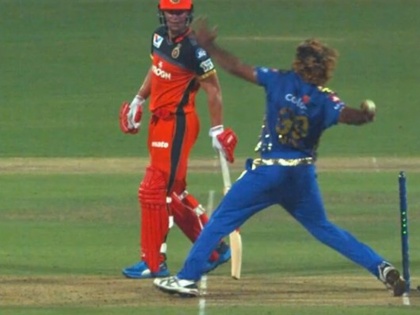 IPL 2019, RCB vs MI: Umpires miss Lasith Malinga’s no-ball on last ball, MI beat RCB by 6 runs | RCB vs MI: कोहली की टीम पर भारी पड़ी अंपायर की गलती, आखिरी गेंद पर मुंबई ने 6 रन से हराया