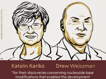 Nobel Prize 2023 Catalin Carico and Drew Weissman received the Nobel Prize in the field of medicine | Nobel Prize 2023: चिकित्सा के क्षेत्र में कैटालिन कारिको और ड्रू वीसमैन को मिलेगा नोबेल पुरस्कार, जानिए क्यों मिला