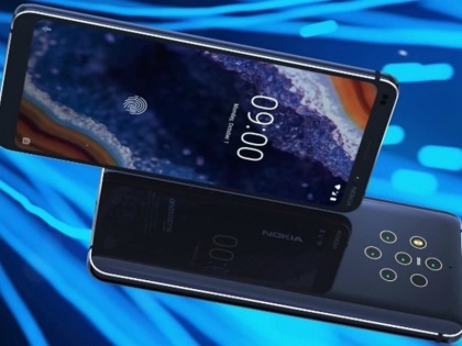 Nokia 9 PureView video and render image Leaked, Shows Penta-Lens Camera and In-Display Fingerprint Sensor | Nokia 9 PureView का वीडियो आया सामने, 7 कैमरे वाला होगा दुनिया का पहला स्मार्टफोन
