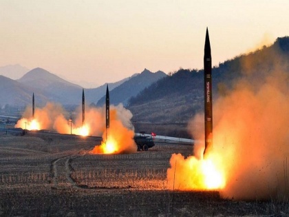 North Korea warned Western countries including America by firing a total of 8 missiles one after the other | उत्तर कोरिया ने एक के बाद एक कुल 8 बैलिस्टिक मिसाइलें दाग कर अमेरिका सहित पश्चिमी देशों को चेताया