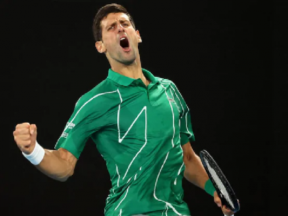 Wimbledon's Poster Of Carlos Alcaraz Novak Djokovic Performing Naatu Naatu Step Goes Viral | कार्लोस अलकराज और नोवाक जोकोविच का 'नाटू-नाटू' का हुक स्टेप करते हुए पोस्टर वायरल, देखें
