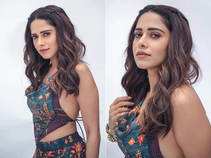 PICS: नुसरत भरुचाने केलं प्रिंटेड ड्रेसमध्ये ग्लॅमरस फोटोशूट, फोटो झाले व्हायरल