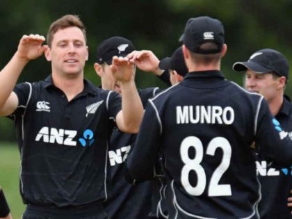 New Zealand beat West Indies by 66 Runs in 3rd ODI to clinch series 3-0 | न्यूजीलैंड ने वेस्टइंडीज को तीसरे वनडे में 66 रन से हराया, 3-0 से किया क्लीन स्वीप