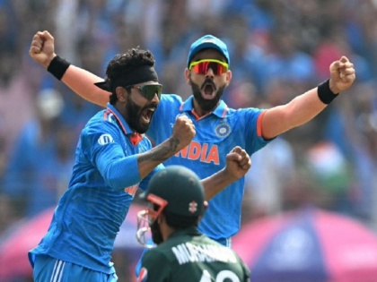 ICC ODI Rankings India retains top position after victory against Pakistan in World Cup match 2023 | ICC ODI Rankings: वर्ल्डकप मुकाबले में पाकिस्तान के खिलाफ जीत के बाद भारत ने शीर्ष स्थान पर बरकरार