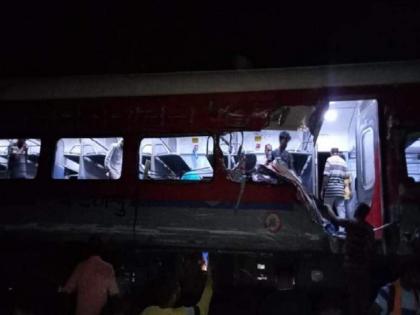 Odisha train Accident, Coromandel Express derails | ओडिशा ट्रेन हादसा: मालगाड़ी से टक्कर के बाद कोरोमंडल एक्सप्रेस पटरी से उतरी, 50 से ज्यादा की मौत, 179 घायल, पीएम मोदी ने कहा-मेरी संवेदनाएं शोक संतप्त परिवारों के साथ