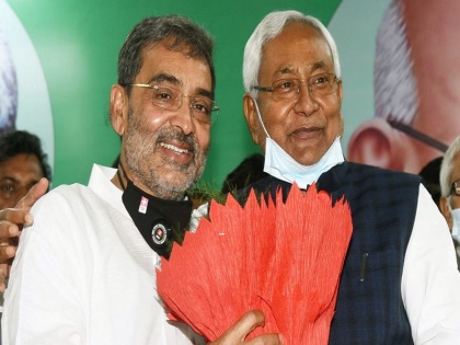 On pretext Tejashwi Yadav Upendra Kushwaha raised this question about Bihar CM Nitish Kumar and his son | बिहार: तेजस्वी यादव के बहाने उपेंद्र कुशवाहा ने सीएम नीतीश कुमार और उनके पुत्र को लेकर उठाया यह सवाल, कही यह बात