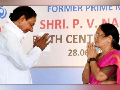 Telangana Legislative Council Election Former Prime Minister P V Narasimha Rao's daughter S Vani Devi win bjp trs | तेलंगाना विधान परिषद चुनावः पूर्व पीएम नरसिंह राव की बेटी वाणी देवी ने जीत दर्ज की, टीआरएस ने दोनों सीट पर किया कब्जा