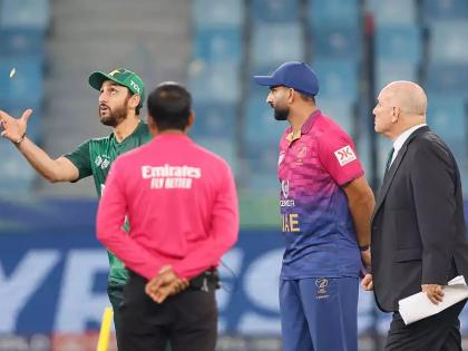 Pakistan vs United Arab Emirates PAK 146-9 UAE 105-10 Pakistan won by 41 runs India and Pakistan in Super-4 from Group-A, Oman-UAE out | Pakistan vs United Arab Emirates: ग्रुप-ए से सुपर-4 में भारत और पाकिस्तान, ओमान- यूएई बाहर