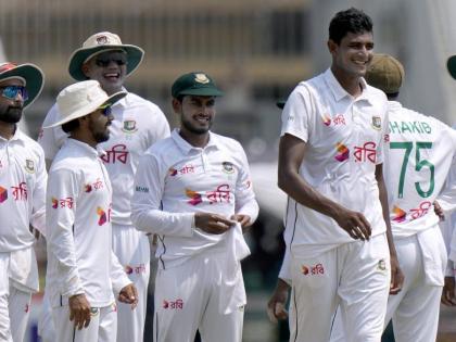 PAK vs BAN LIVE score 2nd Test Day 4 Hasan Mahmud Nahid Rana pair 21-4 overs, 87 runs 9 wickets Pakistan out 172 Bangladesh target of 185 | PAK vs BAN score: हसन महमूद-नाहिद राणा की जोड़ी, 21.4 ओवर, 87 रन और 9 विकेट, पाकिस्तान 172 पर आउट, बांग्लादेश के सामने 185 का लक्ष्य
